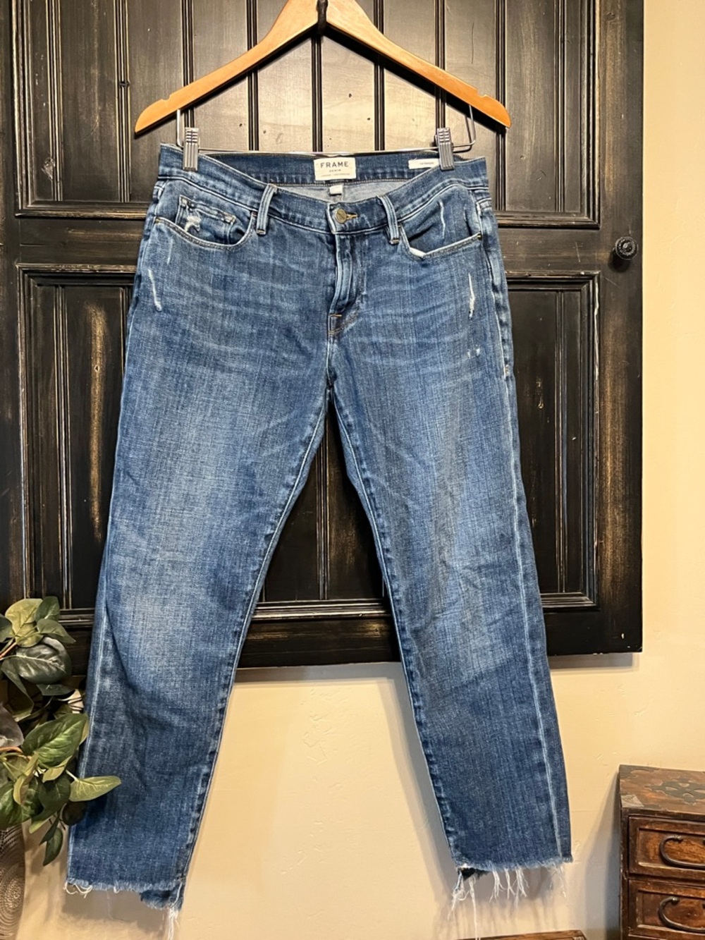 Frame Denim Le Garcon Cropped